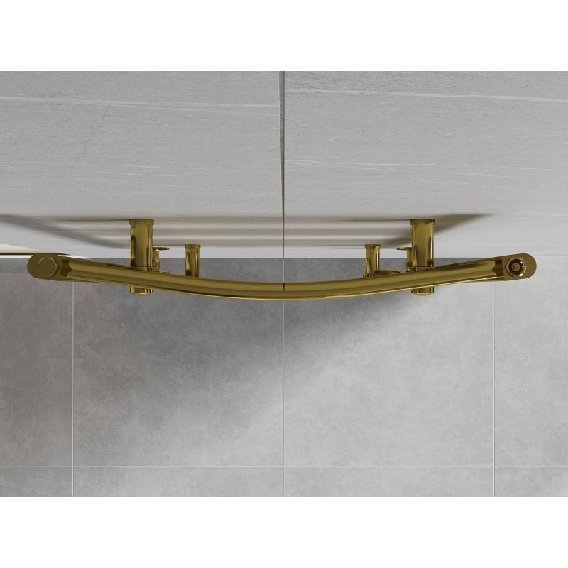 Mexen Ares vannitoa radiaator 900 x 600 mm, 342 W, kuldne - W102-0900-600-00-50