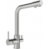 Mexen Duero kitchen faucet, stainless steel - 671600-99