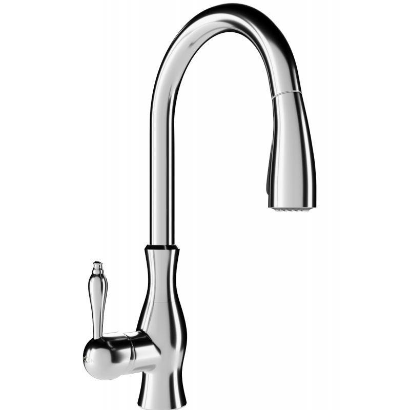 Mexen Savita grifo de cocina, cromo - 672601-00