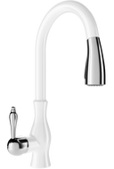 Mexen Savita rubinetto da cucina, bianco - 672601-20