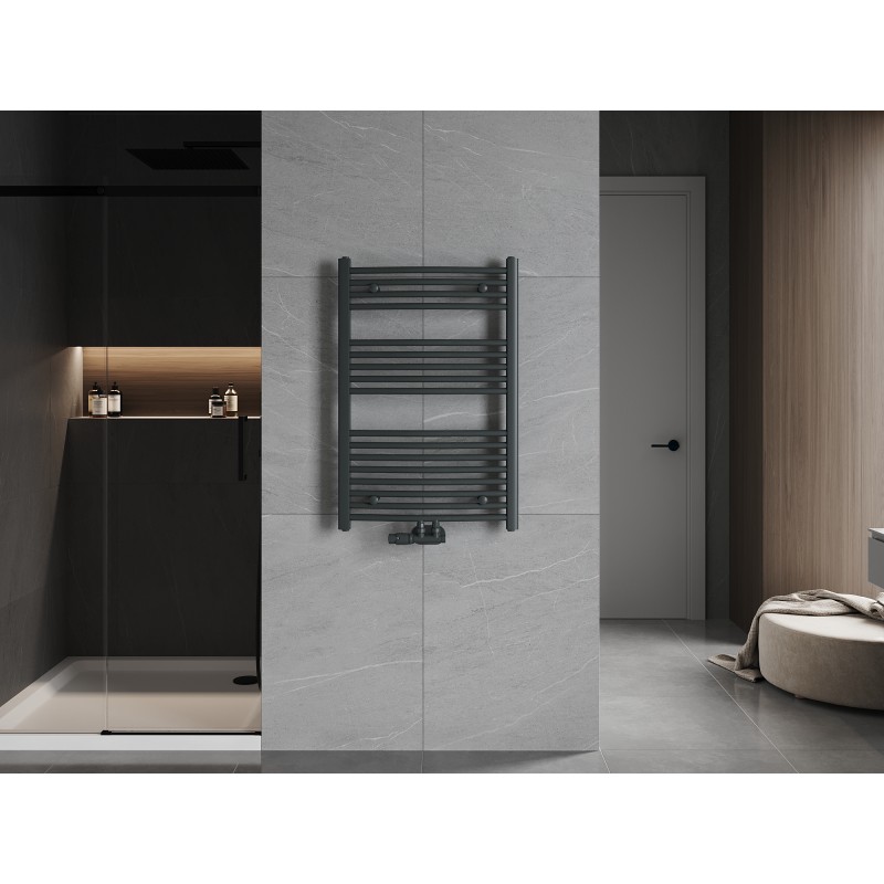 Mexen Ares Buedzëmmer Heizkierper 900 x 600 mm, 433 W, Antrazit - W102-0900-600-00-66