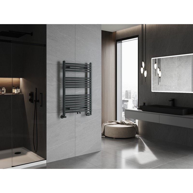 Mexen Ares Badeheizkörper 900 x 600 mm, 433 W, Anthrazit - W102-0900-600-00-66