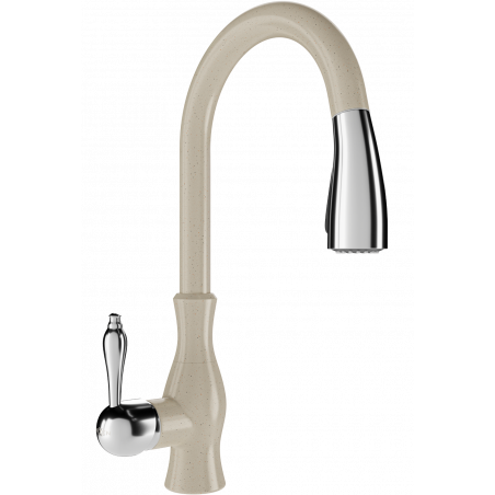 Mexen Savita miscelatore da cucina, beige - 672601-69