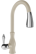 Mexen Savita kitchen faucet, beige - 672601-69