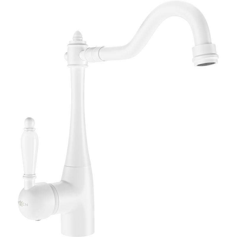 Mexen Carla robinet de cuisine, blanc - 670700-20