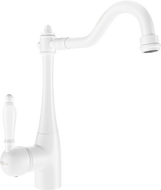 Mexen Carla kitchen faucet, white - 670700-20