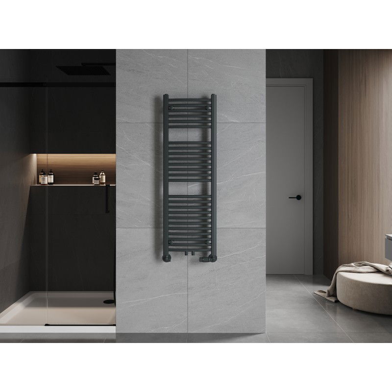 Mexen Ares Bathroom Radiator 1200 x 400 mm, 442 W, Anthracite - W102-1200-400-00-66