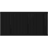 Mexen C21 radiateur plat 600 x 1000 mm, raccordement latéral, 1282 W, noir - W421-060-100-70