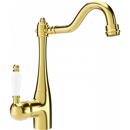 Mexen Carla virtuves jaucējkrāns, zelta - 670700-50
