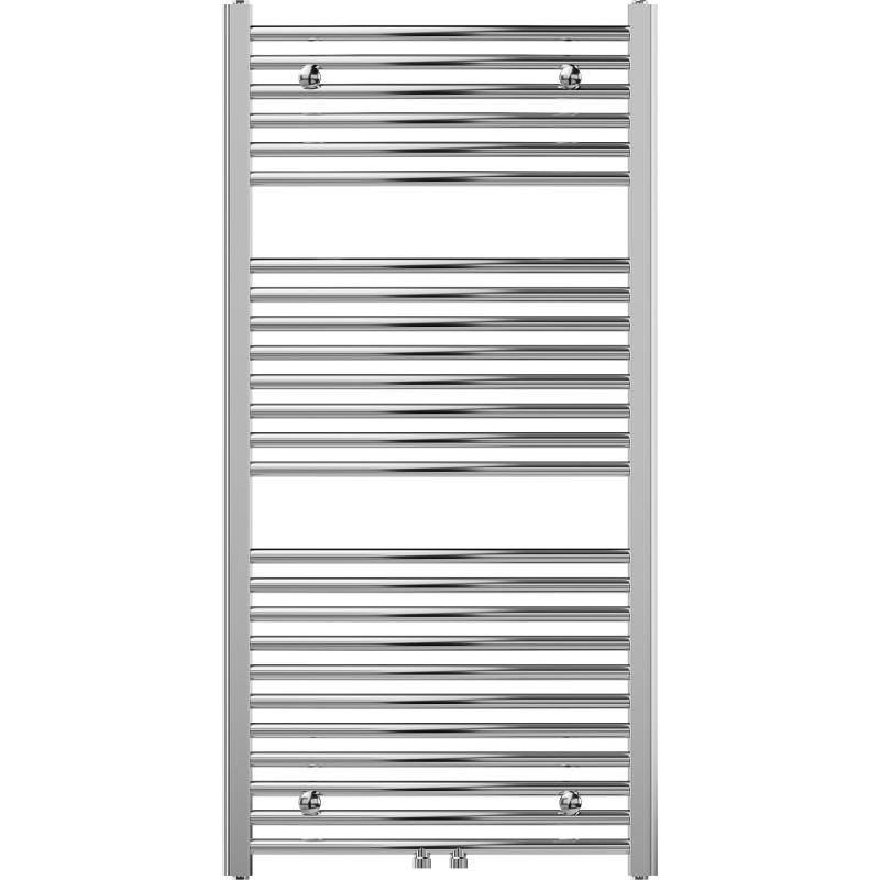 Mexen Ares badrumsradiator 1200 x 600 mm, 490 W, krom - W102-1200-600-00-01