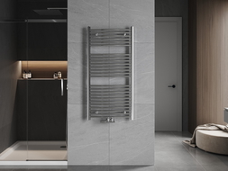 Mexen Ares vannas istabas radiators 1200 x 600 mm, 490 W, hroms - W102-1200-600-00-01