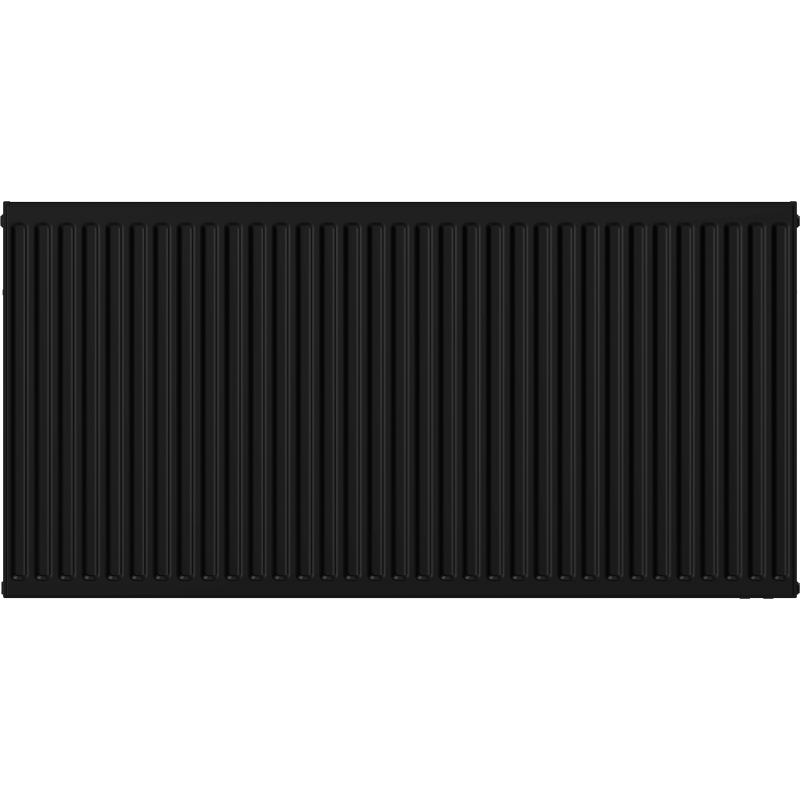 Mexen C21 paneelradiator 600 x 3000 mm, zij-aansluiting, 3846 W, zwart - W421-060-300-70