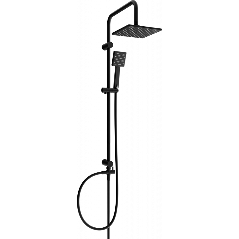 Mexen Tord columna de ducha, negro - 78200-70