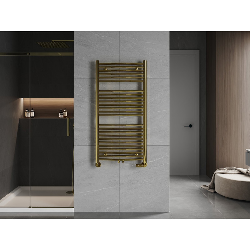 Mexen Ares Badkamerradiator 1200 x 600 mm, 490 W, goudkleurig - W102-1200-600-00-50