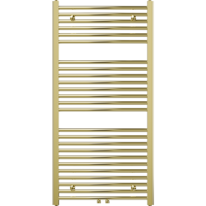 Mexen Ares radiador de baño 1200 x 600 mm, 490 W, dorado - W102-1200-600-00-50