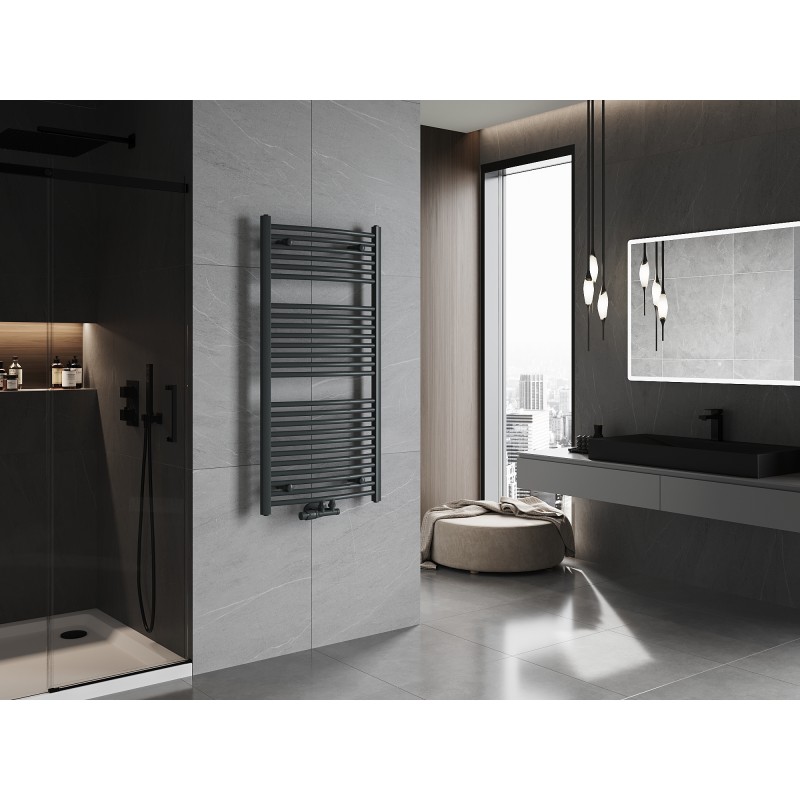 Mexen Ares radiatore da bagno 1200 x 600 mm, 620 W, antracite - W102-1200-600-00-66