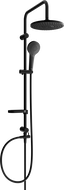 Mexen Erik shower column, black - 78205-70