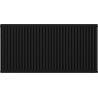 Mexen C21 ploščati radiator 900 x 2600 mm, stranski priklop, 4618 W, črna - W421-090-260-70
