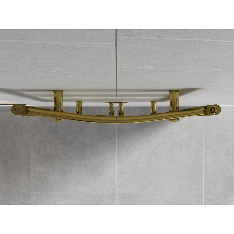Mexen Ares vannitoa radiaator 1500 x 600 mm, 579 W, kuldne - W102-1500-600-00-50
