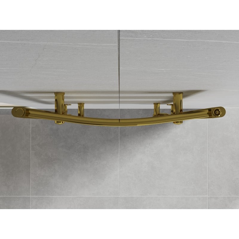 Mexen Ares kylpyhuoneen lämmitin 1500 x 600 mm, 579 W, kultainen - W102-1500-600-00-50