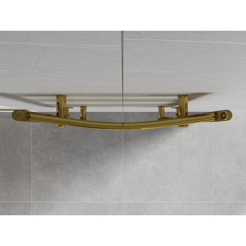 Mexen Ares vannitoa radiaator 1500 x 600 mm, 579 W, kuldne - W102-1500-600-00-50