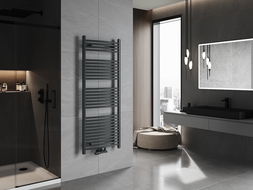 Mexen Ares vannas istabas radiators 1500 x 600 mm, 733 W, antracīts - W102-1500-600-00-66