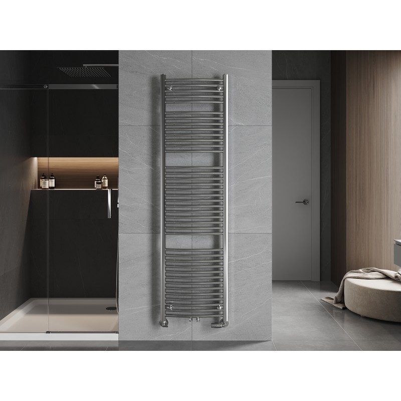 Mexen Ares badkamerradiator 1800 x 500 mm, 647 W, chroom - W102-1800-500-00-01
