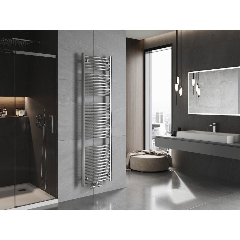 Mexen Ares radiador de casa de banho 1800 x 500 mm, 647 W, cromado - W102-1800-500-00-01