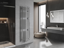 Mexen Ares radiateur de salle de bain 1800 x 500 mm, 647 W, chromé - W102-1800-500-00-01