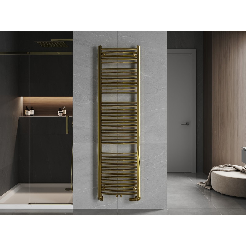 Mexen Ares vannitoa radiaator 1800 x 500 mm, 647 W, kuldne - W102-1800-500-00-50