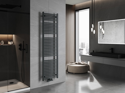 Mexen Ares bathroom radiator 1800 x 500 mm, 820 W, anthracite - W102-1800-500-00-66
