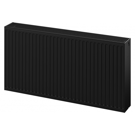 Mexen C33 Plattenheizkörper 400 x 1000 mm, seitlicher Anschluss, 1689 W, schwarz - W433-040-100-70