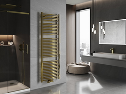 Mexen Ares Badezimmerheizkörper 1800 x 600 mm, 757 W, gold - W102-1800-600-00-50