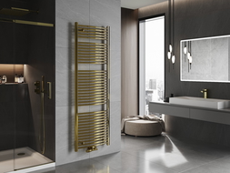 Mexen Ares vannasistabas radiators 1800 x 600 mm, 757 W, zelta - W102-1800-600-00-50