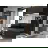 Mexen Ares badkamer radiator 1800 x 600 mm, 958 W, antraciet - W102-1800-600-00-66