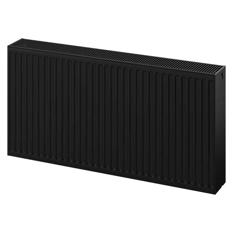 Mexen C33 Plattenheizkörper 600 x 800 mm, seitlicher Anschluss, 1868 W, schwarz - W433-060-080-70