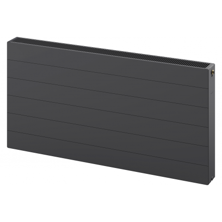 Mexen CVL22 Line plākšņu radiators 600 x 1500 mm, apakšējais pieslēgums, 2374 W, antracīts - W622L-060-150-66