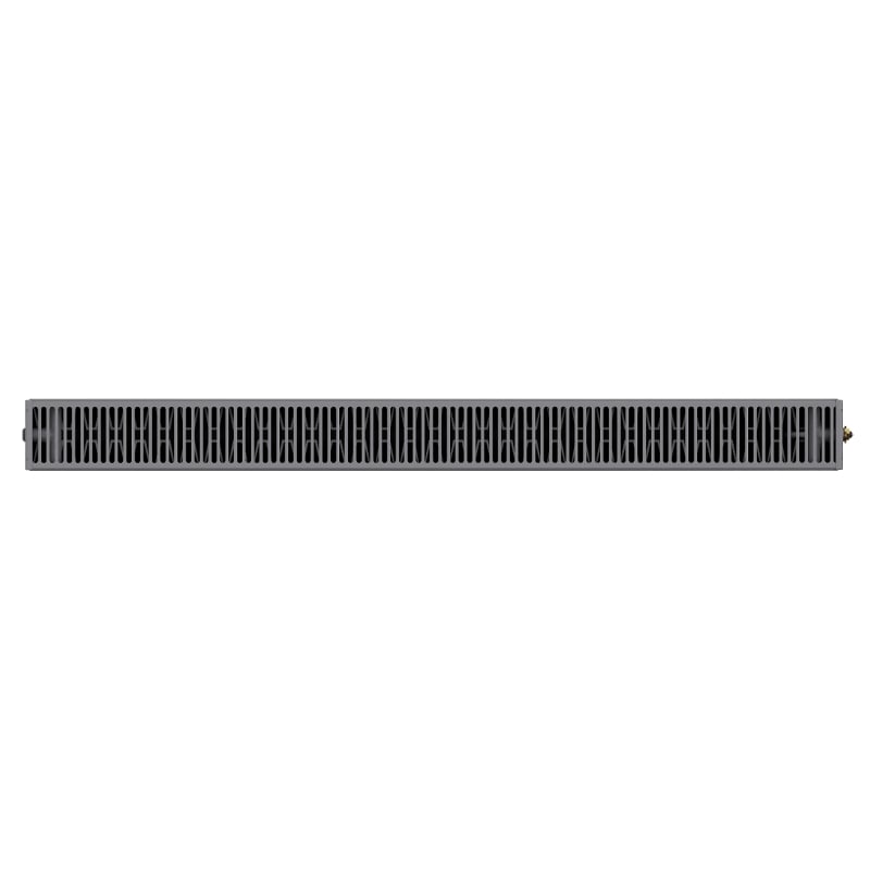 Mexen Line CVL22 paneelradiaator 600 x 1600 mm, alumine ühendus, 2532 W, antratsiit - W622L-060-160-66