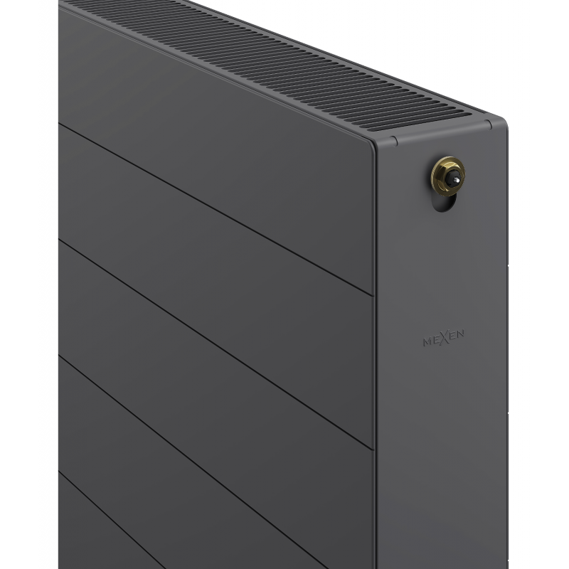 Mexen Line CVL22 grzejnik płytowy 900 x 1300 mm, podłączenie dolne, 2859 W, antracyt - W622L-090-130-66