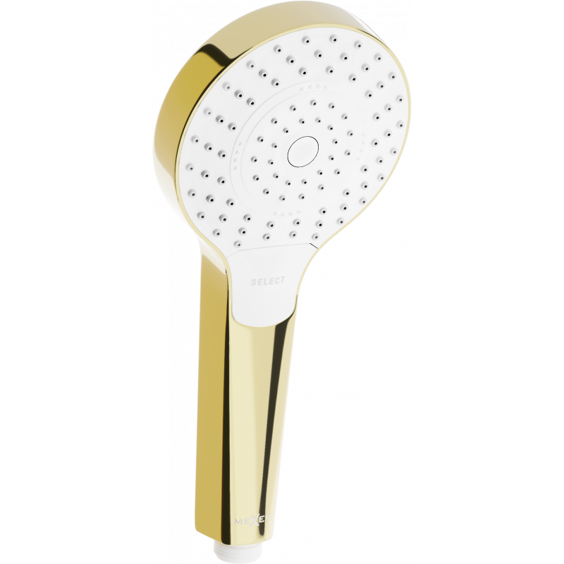Mexen R-05 Duschkopf 3-funktional, gold/weiß - 79505-50