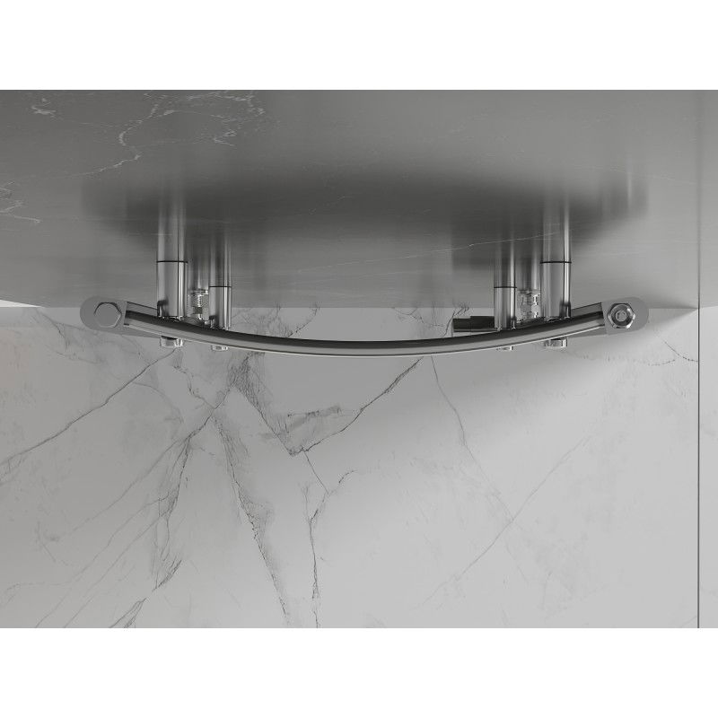 Mexen Helios radiador de casa de banho 1500 x 500 mm, 534 W, cromado - W103-1500-500-00-01