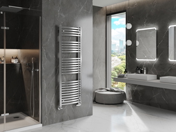 Mexen Helios kopalniški radiator 1500 x 500 mm, 534 W, krom - W103-1500-500-00-01