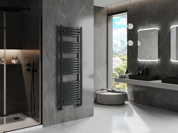 Mexen Helios radiateur de salle de bain 1500 x 500 mm, 676 W, anthracite - W103-1500-500-00-66
