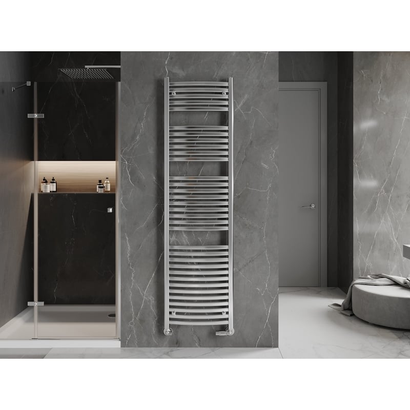 Mexen Helios grzejnik łazienkowy 1800 x 500 mm, 667 W, chrom - W103-1800-500-00-01