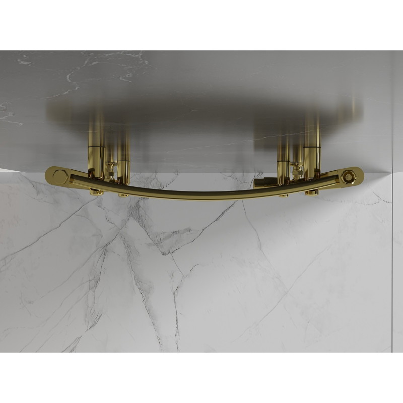 Mexen Helios vannitoa radiaator 1800 x 500 mm, 667 W, kuldne - W103-1800-500-00-50