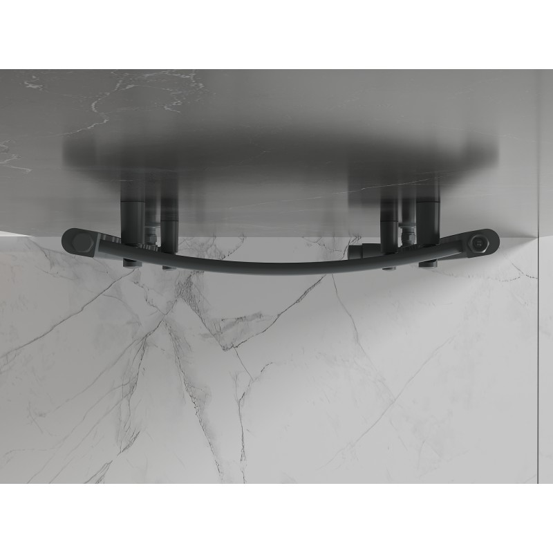 Mexen Helios Badezimmerheizkörper 1800 x 500 mm, 844 W, Anthrazit - W103-1800-500-00-66