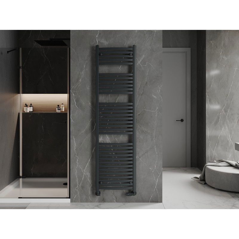 Mexen Helios radiador de baño 1800 x 500 mm, 844 W, antracita - W103-1800-500-00-66