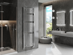 Mexen Helios badrumselement 1800 x 600 mm, 782 W, krom - W103-1800-600-00-01