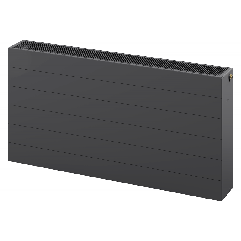 Mexen Line CVL33 flat radiator 600 x 2000 mm, bottom connection, 4402 W, anthracite - W633L-060-200-66