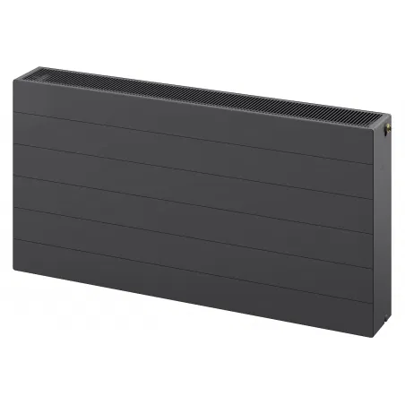 Mexen Line CVL33 flat radiator 600 x 2000 mm, bottom connection, 4402 W, anthracite - W633L-060-200-66